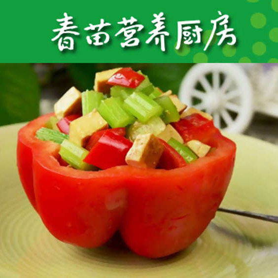 甜椒芹菜炒豆干家常做法,做法和配料