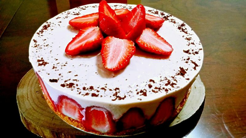 草莓乳酪蛋糕的家常做法,配料有哪些