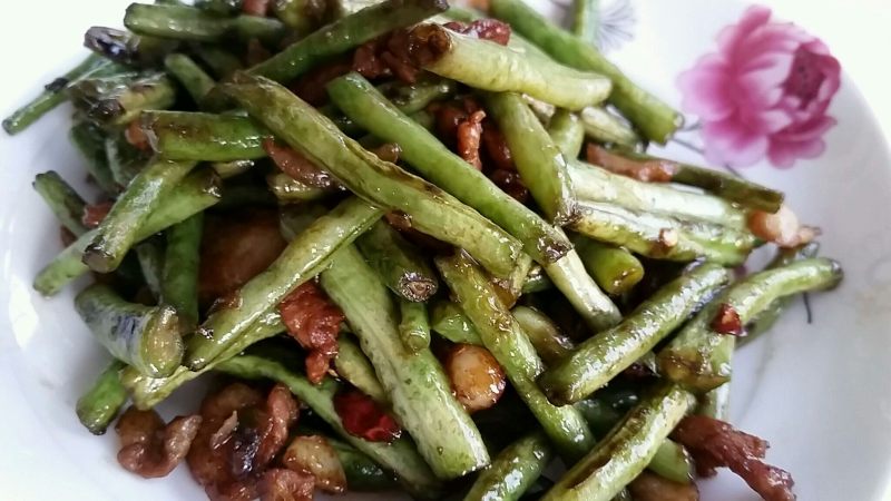 蒜香鸡丝煸豇豆怎么做好吃,最好吃的十种做法