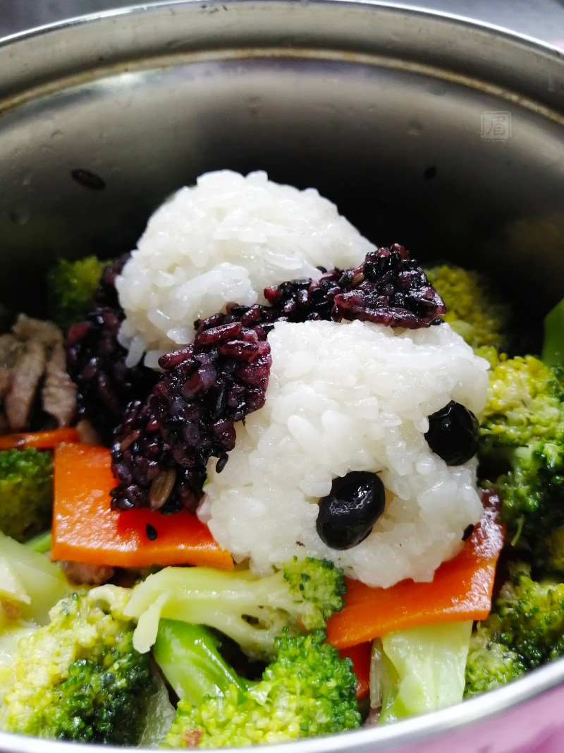 熊猫造型饭团便当十大家常做法,十种好吃做法