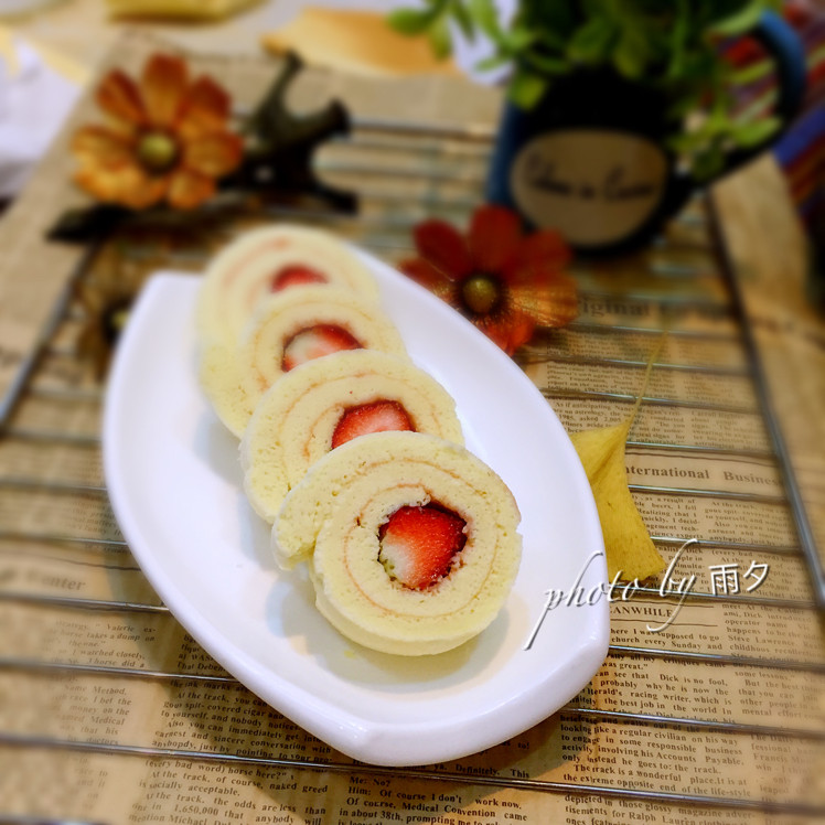 草莓甜心蛋糕卷的家常做法,十种做法