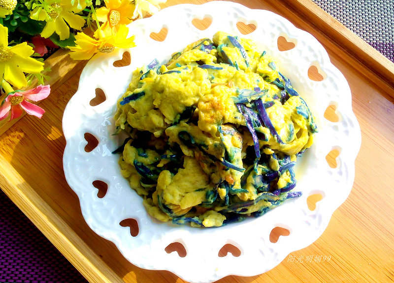 紫甘蓝鸡蛋饼十大做法大全,最正宗的做法