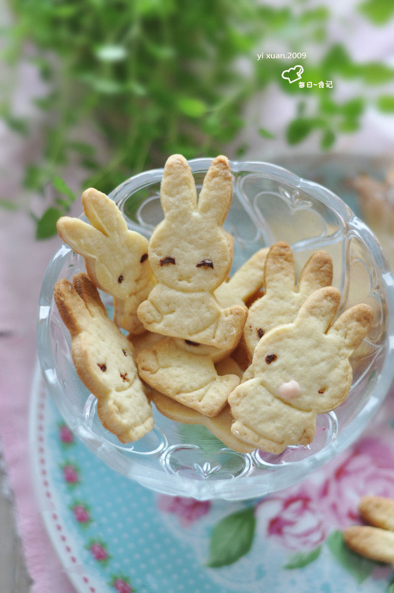 小兔子饼干十大做法,做法和配料
