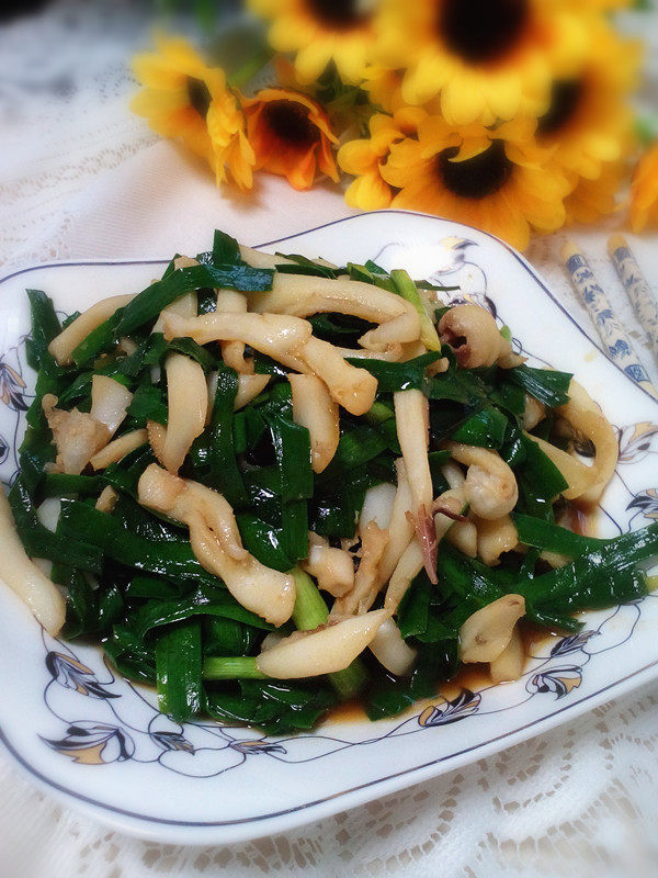墨鱼炒韭菜家常做法,十种好吃的做法