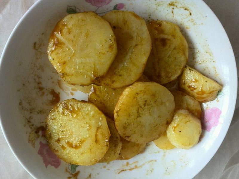 香煎土豆片的做法,最正宗的做法